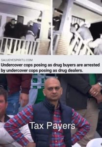 Undercover cops arrested by undercover cops Meme
