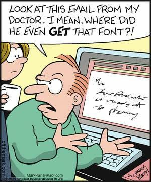 Doctor Email Font Funny Meme