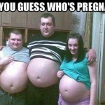 Guess Whos Pregnant Funny Meme