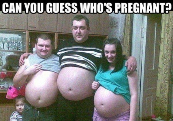 Guess Whos Pregnant Funny Meme