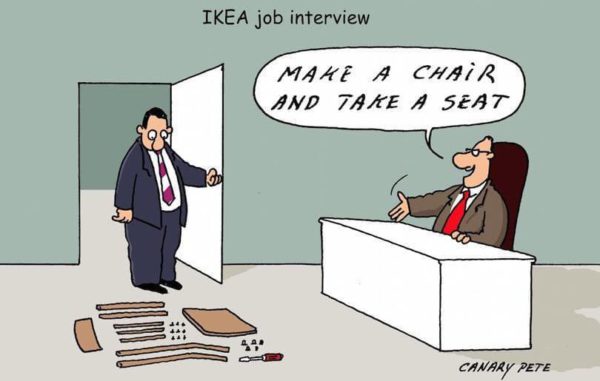 IKEA Job Interview Funny Meme