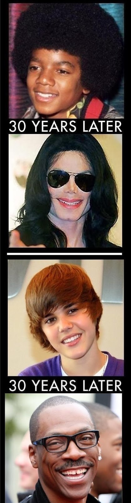 Justin Bieber 30 years later Funny Meme