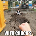 Picked A Fight With Chucks Grandson Funny Meme