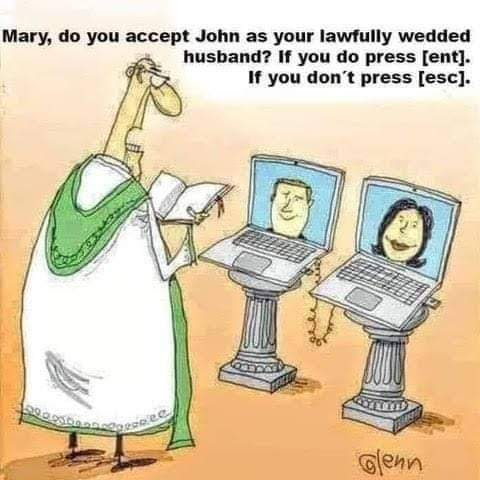 Virtual Lawfully Wedded Husband Funny Meme