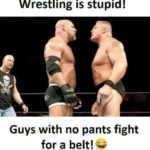 Wrestling is stupid Funny Meme