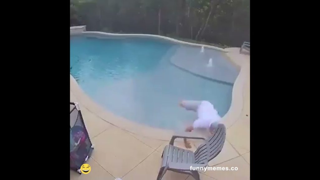 Smoothly covering the accident in a swimming pool